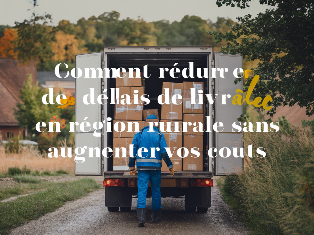 Comment réduire vos délais de livraison en région rurale sans augmenter vos coûts