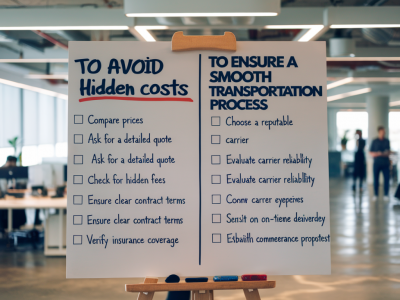 Checklist en 10 points pour choisir le contrat transport qui évite les surcoûts cachés