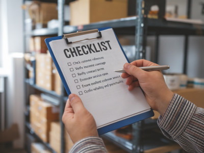 Quels critères vérifier avant de signer un contrat avec un prestataire logistique